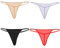Closecret sous-vêtement de Coton, Lingerie de Femme Simple G-String et T-Back (L/XL(Taille:77-86cm), modèle 2)