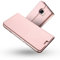 RADOO Coque Galaxy A5 2017,Ultra Mince en Cuir PU Premium Housse à Rabat Portefeuille Coque Étui de Protection Bumper Folio à Clapet avec [Fente pour Carte] pour Samsung Galaxy A5 2017 (Rose)