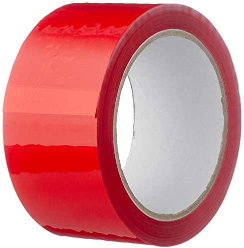 Propac Z-NPPLR50 Klebeband, bunt, Rot, 50 x 66 m, 6 Stück