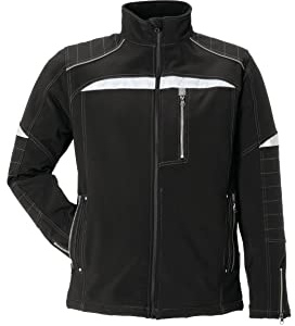Planam 2950056 DuraWork Softshelljacke, Schwarz/Grau, Größe XL