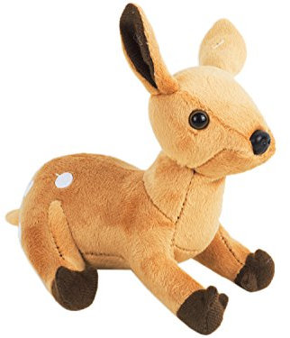 Unbekannt Kuscheltier Rehkitz aus Plüsch stehend oder liegend (REH liegend)