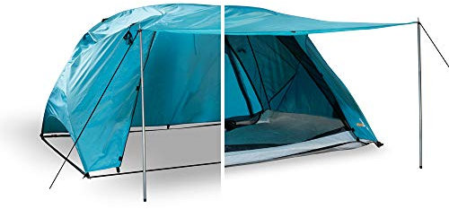 outdoorer Svalin - multifunktionelles Zelt mit Strandmuschel-, Moskitoschutz- & Fix Up Schnellaufbau-Funktion, wasserdichtes Raumwunder