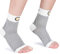 CAMBIVO Sprunggelenkbandage 2 Paar, Knöchelbandage, Bandage Fußgelenk, Achillessehne Bandage gegen Fersensporn, Plantarfasciitis, Verstauchung, Fußbandage für Sport, Fitness, Alltag