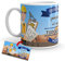 Kembilove Taza de Café del Mejor Topógrafo del Mundo – Taza de Desayuno para la Oficina – Taza de Café y Té para Profesionales – Taza de Cerámica Impresa – Tazas de Jefe de 350 ml para Topógrafos