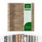 casa pura Vinylboden Meterware Holzoptik Fliesenoptik Steinoptik - PVC Bodenbelag - Vinyl Designbelag für Küche, Bad & Wohnbereich (Bartek Eiche, 100x400 cm)