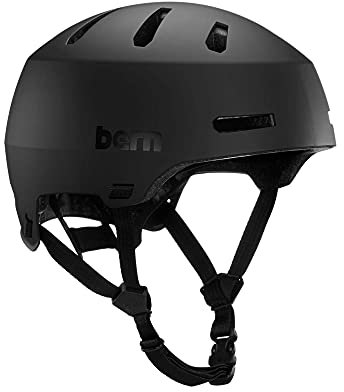 Bern Macon 2.0 Fahrradhelm, Schwarz, L
