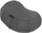 Retrospec Sedona Zafu Meditationskissen, gefüllt mit Buchweizenschalen – Yogakissen für Meditationspraxen, maschinenwaschbar, 100% Baumwolle, strapazierfähiger Tragegriff, Halbmond, Stein