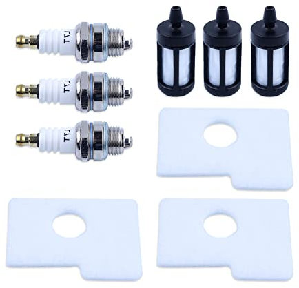 Gubeter Luft Kraftstofffilter Zündkerze Tune Up Kit, für Stihl Ms180 Ms170 018 017 Kettensäge, 1130 124 0800