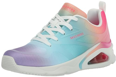Skechers Damen Tres-air UNO-Hazy Sunset Sneaker, White Mulit, 41 EU