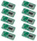 APKLVSR RCWL-0516 Lot de 10 capteurs radar à micro-ondes RCWL-0516, module d'interrupteur à induction humaine, module de capteur de corps humain, sortie 3,3 V