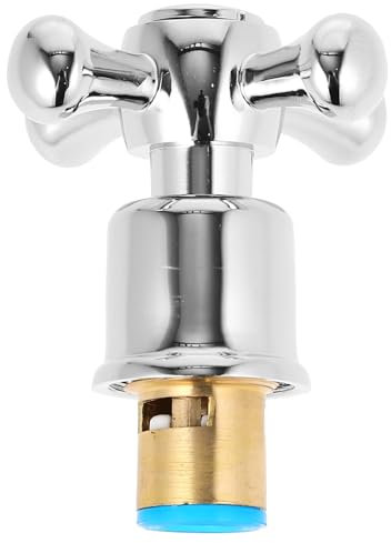 Angoily 2pièces Poignées De Robinet Pouce Style Victoriens Lot De Remplacement Pour Lavabo Et Évier De Cuisine De Boutons Chaud Froid Et Compatible Avec Robinets Standard