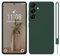 HGH Handyhülle für Samsung Galaxy S23 FE 5G Hülle, Soft Silikon TPU Case Ultra Dünn Microfiber Kameraschutz Rundumschutz Anti-Kratzer Schutzhülle für Samsung Galaxy S23 FE - Grün