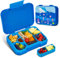 Brotdose für Kinder mit Fächern,Lunchbox Kinder Bento Box,BPA frei Snackbox Brotdose für Jungen und Mädchen,Vesperbox für Kindergarten, Schule, Ausflüge