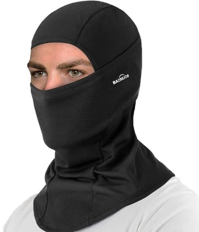 Sturmhaube Herbst Winter Balaclava Warme Skimaske, Winddichte Gesichtshaube Fahrrad Sturmmaske, Atmungsaktiv Gesichtsmaske für Radfahren, Motorrad Snowboarden, Skifahren, Damen/Herren