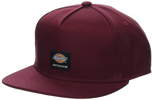 Dickies Herren Skateboarding Mid Pro Cap Verschluss, Rot/Ausflug, einfarbig (Getaway Solids), Einheitsgröße