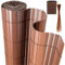 Joparri PVC Sichtschutzmatte 160 x 800 cm Sichtschutzzaun Gartenzaun mit Kabelbindern Sichtschutz für Garten Balkon Terrasse Zaun, 4-Gewicht-Verstärkung Innen, Braun