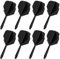 DINSONG Dart Flights, 8 Stück Dart Schäfte, 75mm Dart Zubehör Set PET Standard Zubehör für Darts, Target Darts Tag Flights, Dart Flights mit Schäfte stabil für Soft und Steel Tip Dartpfeile