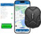Traceur GPS Voiture avec Micro TK905B Tracker GPS sans Abonnement Positionnement en Temps Réel Localisateur d'alarmes Multiples GPS Antivol Voiture pour Camping Cars,Flottes,Camion,Taxi,Bus