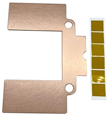 BaoFufc GPU VRAM Thermal Pad Copper Heatsink Miner Graphics Card Best Cooling Use with GPU Water Block 5600 5700XT GPU Copper Heat Sink
