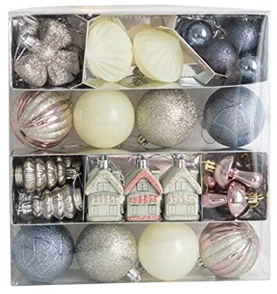Weihnachtskugeln Ornamente Baumanhänger Geburtstag Dezember Für Innen Außen Christbaumkugeln Dekore Weihnachtsschmuck Groß Rot