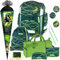 Generisch Schneiders ERGOLITE - JURASSIC - T-Rex - Schulranzen-Set12tlg. mit SPORTTASCHE und SCHULTÜTE - BRUSTBEUTEL GRATIS - 78396-065