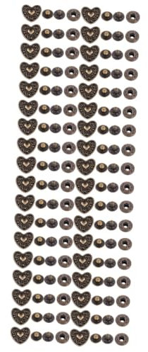 TEHAUX 60sätze Cartoon Druckknopf Geldbörsenverschluss Zinklegierung Antikbronze Snap Buttons Für Bastelprojekte Und Taschenverschlüsse