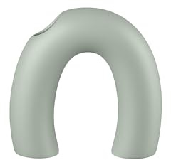 blomus Vase KAGETSU | Farbe Desert Sage | Blumenvase aus Keramik in Sand | Größe S | 3,5T x 12,5B x 12,5H cm | runde Dekovase für Blumen