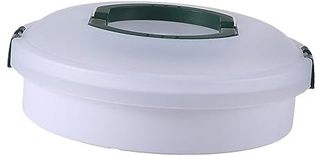 sporful Muffin Tart Cookie Dessert Keeper Cupcake Container mit Griff Kuchen Kuchen Träger mit Deckel 32,6 cm