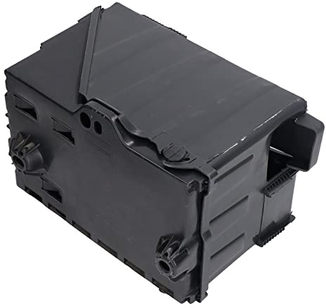 Thonlai Bouclier de Plateau de Batterie de Voiture, Remplacement de Boîtier de Batterie en Plastique ABS avec Boucles Externes pour 307 308 408 3008 C4