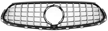 GT Style Frontkühlergrill Einlassgitter Mesh Grill Fit für Mercedes Benz GLC X254 2023 2024+ Tuning-Zubehör(Red)