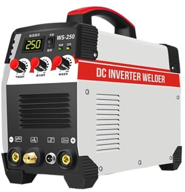 WS-250 Electric Welding Machine TIG/Arc Dual-Purpose Welder Household 15-250A for Beginners DIY Use(Package A 6000w)