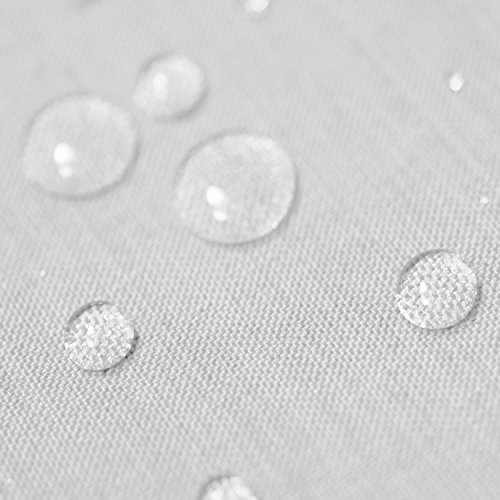 amp-artshop Gartentischdecke Lotus Effekt Eckig 135x180 cm Weiss - Farbe, Form & Größe wählbar mit Fleckschutz - (LE_E135x180Weiss)