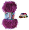 maDDma 100g Strickgarn Yumos Fransenstrickgarn Strickwolle, violett