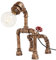 Retro Wasserrohr Tischlampe Kreative Tiere Hund Tischleuchte E27 Industrie Leseleuchte Nachttischlampe Lesen Schlafzimmer Arbeits Büro Schreibtischlampe