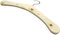 Zwei Zirbenholzkleiderbügel 460mm