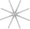Westinghouse Lighting Widespan Ceiling Fan, Brushed Nickel
