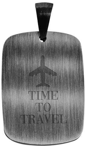 Akzent Ketten-Anhänger DogTag Gravur personalisierbar Text und Fotogravur Jahrestag Wunschgravur 5020219