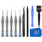 MMOBIEL Kit di cacciaviti professionali 10 in 1 per riparazione MacBook Pro/Air con Retina Tri Wing Phillips Pentalobe 5 Torx T5/T6