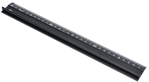 Outil de mesure règle de coupe en alliage d'aluminium de type L antidérapant haute précision pour la coupe en ligne droite(L type 30cm)
