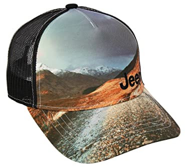 Jeep Premium Mojave Mountains View Hat Black