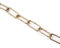 ORION LIGHTSTYLE Kette für Kronleuchter Lampenkette 1m Gliederkette Kronleuchteraufhängung Leuchtenkette Eisenkette Rundgliederkette Metall (Gold, 4.5mm)
