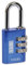 Candado combinado, aluminio, 30 mm, azul, candado de seguridad, K10530BLUD