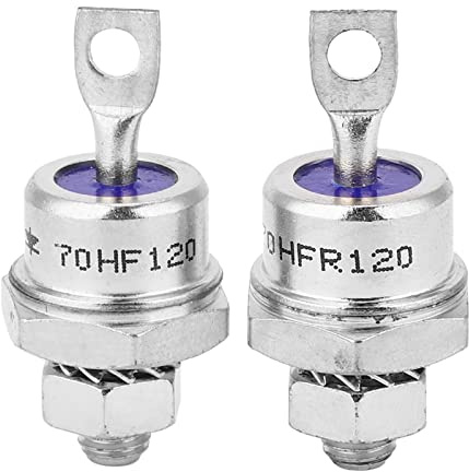 Gleichrichterdiode, 5 Paar Gleichrichterdiodenspiralen zum Laden von Batterien, 70HFR120/70HF120 Spiralgleichrichtermodul mit Vorwä und Rückwä Polaritätsgleichrichter