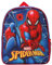 Spiderman Junior Rucksack – Kinder Charakter Schultasche mit Netz-Seitentasche, Spiderman - Blaues Netz, One Size