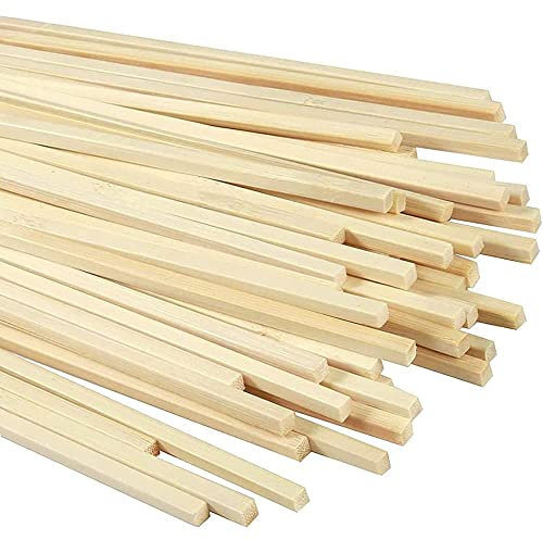 Lot de bâtons en bambou de 40cm pour barbe à papa - Baton barbe à papa (Lot de 100)