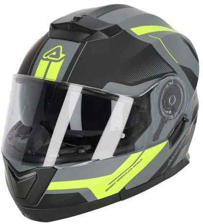 Acerbis CASCO SEREL 2206 NERO/GIALLO FLUO XS