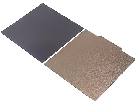 300x300MM PEI Build Plate 3D Printer Build Plate Magnetic Build Plate Smooth Carbon Fiber PET Textured PEI Spring Steel Sheet with Magnetic Base Double Sided Print Bed for CR10