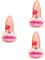Beaupretty 3stücke Lippenbalsam Mit Temperaturwechsel Feuchtigkeitsspendender Lippenstift Mit Echtem Blumeninhalt Und Goldflocken Zitronen-geschmack