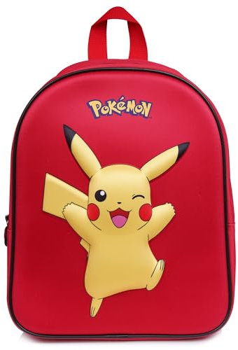 Pokemon - Rucksack Kinder - Schulranzen - Rucksack für Jungen - Schulranzen - Pikachu Tasche - Schulbedarf - Einschulung - Geschenk