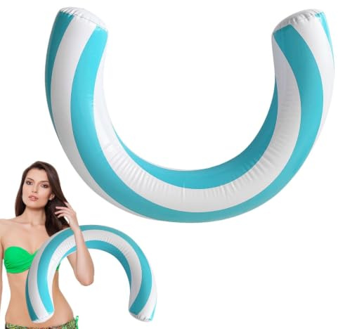 Gebogene Aufblasbare Poolnudeln, Aufblasbare Poolnudeln | Schwimmnudeln Für Schwimmbäder, Sommernudeln Zum Schwimmen, Schwimmnudel Für Erwachsene Und Erwachsene